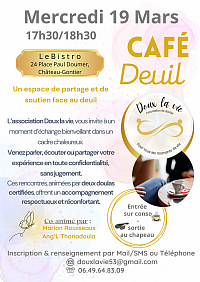 café deuil